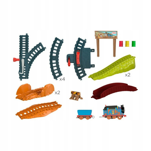 Tomek i Przyjaciele Motorized Zestaw torów Przygoda w błocie Tomek HHV98