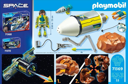 PLAYMOBIL Space Niszczyciel Meteoroidów 71369