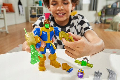 MixMashers Marvel Thanos Deluxe figurka 12 cm twórz bohatera Hasbro F9271