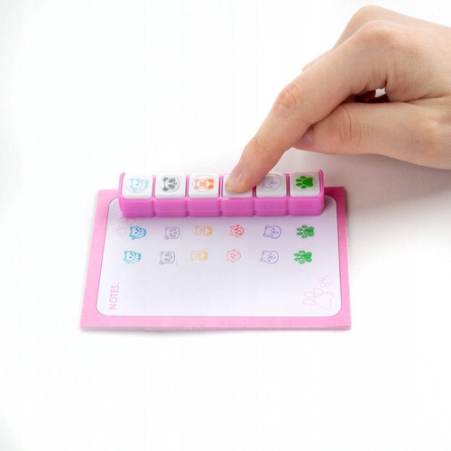 Kidea Zestaw Kompaktowe Stemple Słodziaki 6 szt.