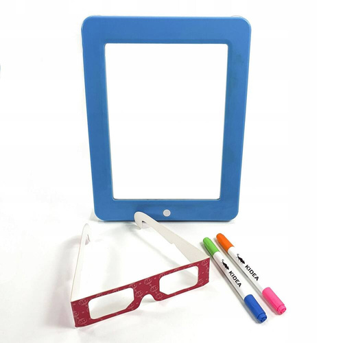 KIDEA MAGICZNA NEONOWA TABLICA 3D LED NIEBIESKA