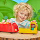 Świnka Peppa Holownik Ciężarówka Dziadka Psa z figurką Hasbro F9519