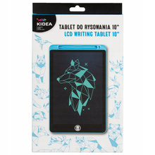 KIDEA TABLET LCD 10' ZNIKOPIS RYSOWANIE NIEBIESKI