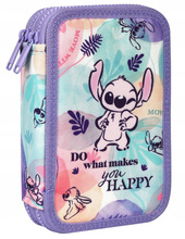 Coolpack Jumper 2 Disney Piórnik podwójny z wyposażeniem Stitch Pastel