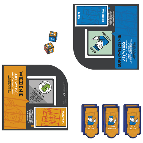 Idź do Więzienia dodatek do gry Monopoly Classic PL Hasbro G0719