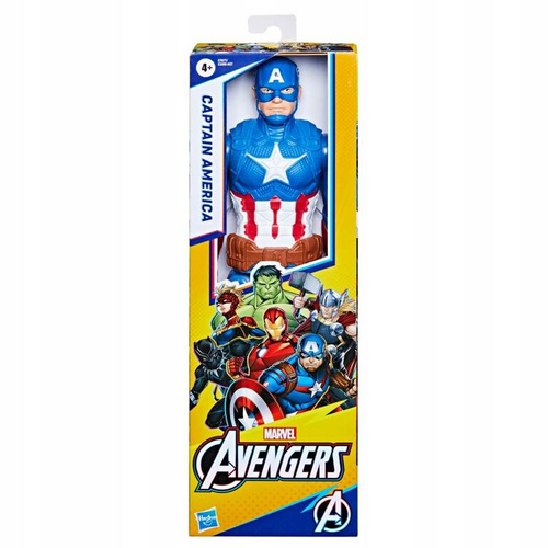 Marvel Avengers Titan Hero figurka Kapitan Ameryka 30 cm. Hasbro E7877