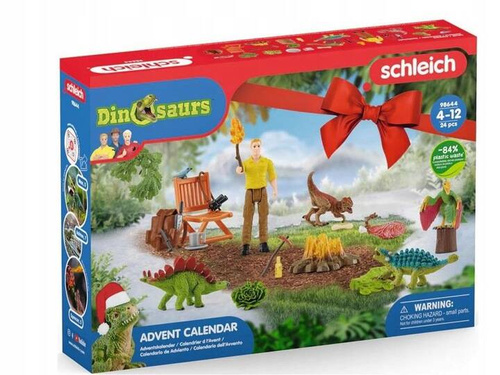 SCHLEICH KALENDARZ ADWENTOWY DINOSAURS 98644