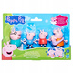 Świnka Peppa Zestaw Rodzina Peppy figurki mama tata George Evi Hasbro G0506