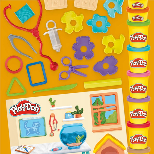 Play-Doh ciastolina zestaw Stwórz i Opiekuj Weterynarz Hasbro G0346