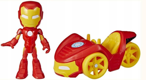 Spiderman Spidey Iron Man figurka + pojazd Hasbro F7458