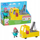 Świnka Peppa Holownik Ciężarówka Dziadka Psa z figurką Hasbro F9519