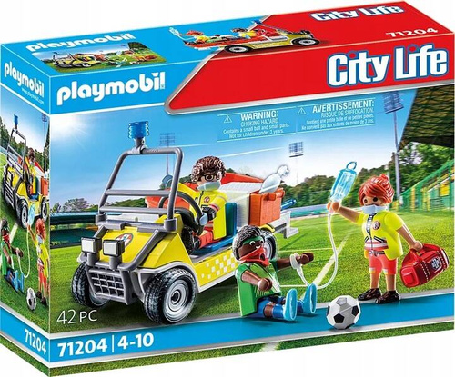 PLAYMOBIL CITY LIFE SAMOCHÓD RATUNKOWY 71204