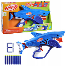 NERF Junior Wyrzutnia pistolet Wild Sharkfire Rekin Hasbro F8645