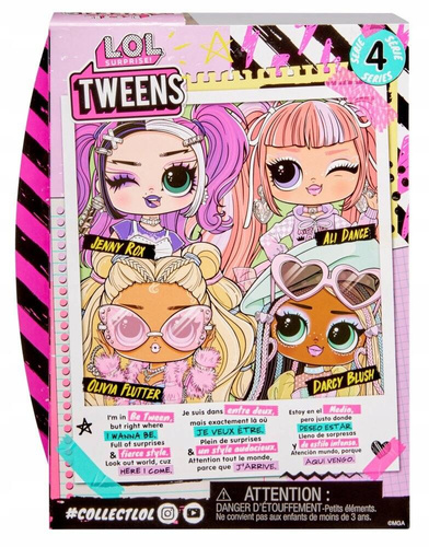 LOL SURPRISE Tweens Fashion Doll S4 Lalka Jenny Rox 588719