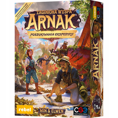 Zaginiona wyspa Arnak Poszukiwania ekspedycji dodatek do gry PL REBEL 18640