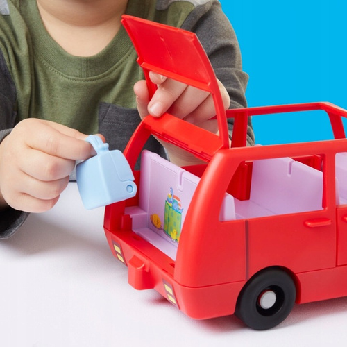 Świnka Peppa Duży Rodzinny Samochód Auto 2 figurki Hasbro G0541