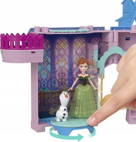 Frozen Kraina Lodu Arendelle Zamek Pałac Anny + akcesoria Mattel HLX02