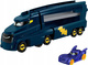 Transporter samochodów Batwheels Bat-Big Rig + auto Fisher Price HMX07