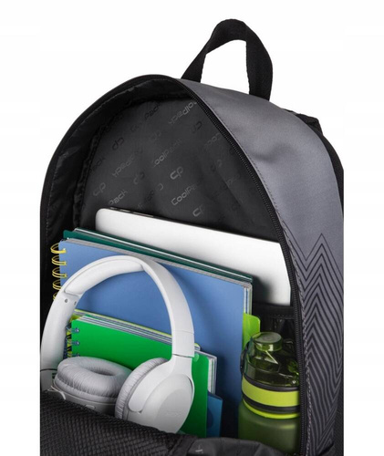 CoolPack Impact Plecak szkolny młodzieżowy Grey Tone F031763