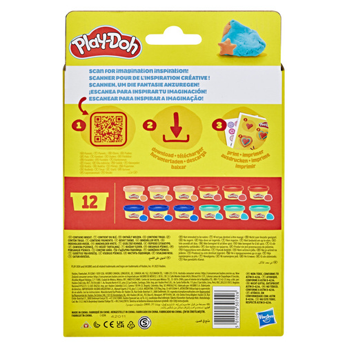 Play-Doh ciastolina Zestaw Imprezowe Prezenty 12-pak Hasbro G0519