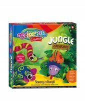 COLORINO ZESTAW Z PIANKI STWORY Z DŻUNGLI 36766