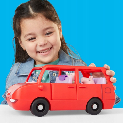 Świnka Peppa Duży Rodzinny Samochód Auto 2 figurki Hasbro G0541