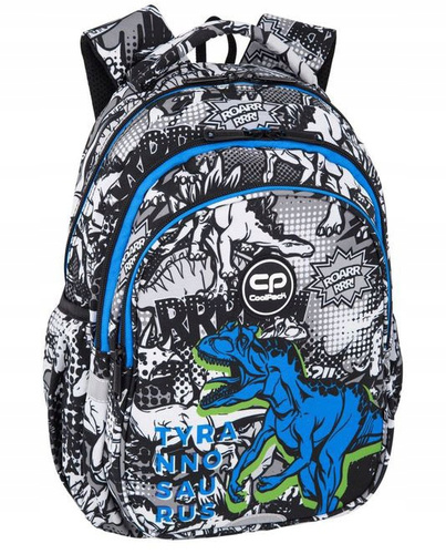 Plecak szkolny Jerry klasa 1-3 Dinozaur T-Rex Coolpack F029853