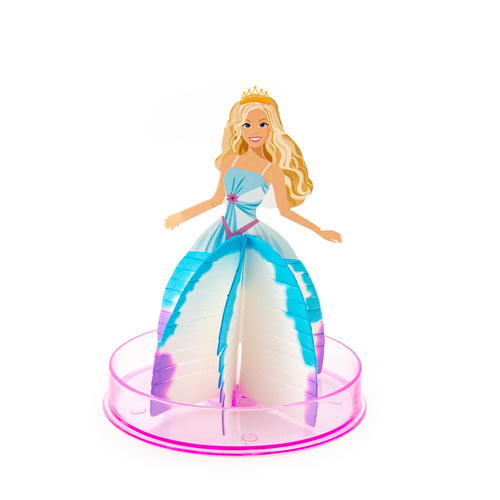 Magiczna Suknia Księżniczki Azure zestaw kreatywny krystalizacja Kidea