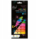 Farby akrylowe neonowe 12 kolorów neonowych tubka 12ml Kidea