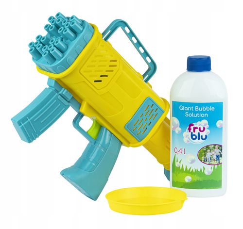 FRU BLU Mega Blaster do baniek mydlanych 24 otwory + płyn 0,4L DKF0455