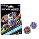 Beyblade X Beat Tyranno 4-70Q i Knife Shinobi 4-80HN zestaw podwójny Hasbro G1542