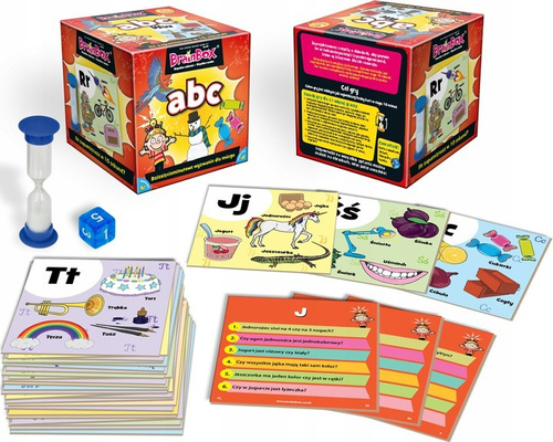 GRA BRAINBOX ABC WYZWANIE DLA MÓZGU REBEL 15182