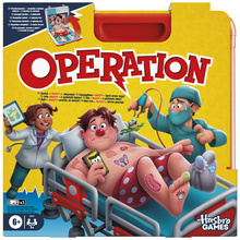 Gra Operation Operacja w walizce zręcznościowa nowa wersja Hasbro G0951
