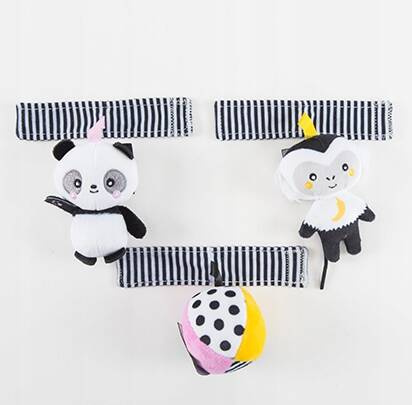 PLUSZOWE ZAWIESZKI PANDA MAŁPKA PIŁKA GAGAGU 97855