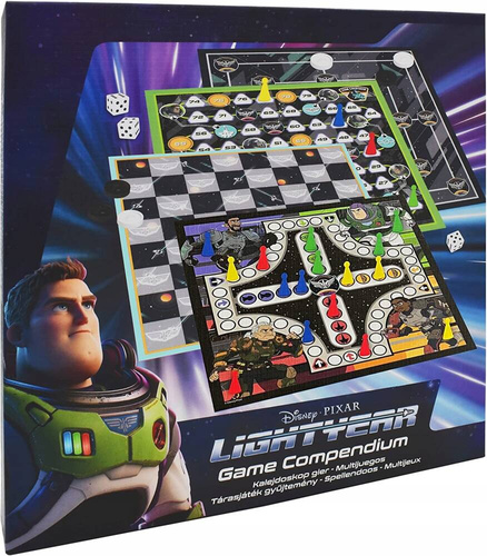 Gra planszowa 4w1 Kalejdoskop Gier Buzz Astral Lightyear
