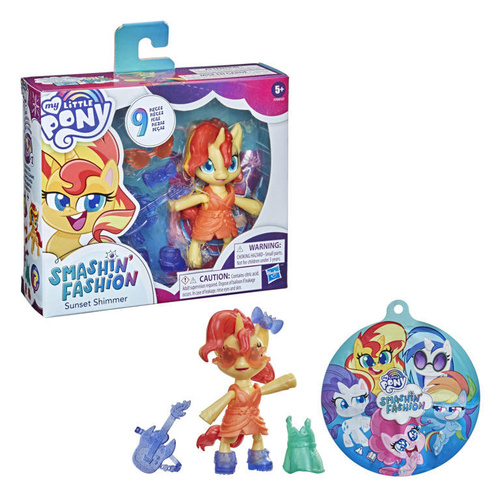 MY LITTLE PONY SMASHIN FASHION SUNSET SHIMMER MIX F1759