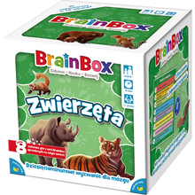 Gra edukacyjna Brainbox Zwierzęta PL Rebel