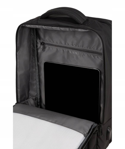 R-Bag Muls Plecak miejski na laptopa 13-15,6" z USB Black Z421