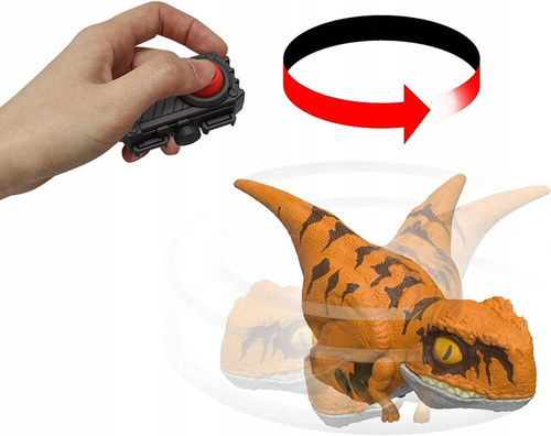 Jurassic World Uncaged Click Tracker Jeżdżący Dinozaur Atrociraptor HBD53