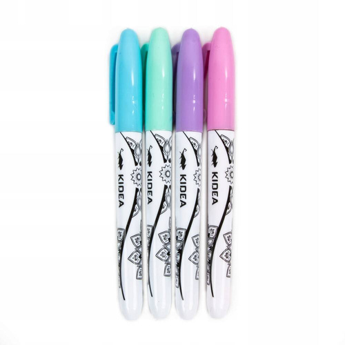 Witraże na okno zestaw kreatywny 3 szablony 4 flamastry Wróżki Kidea