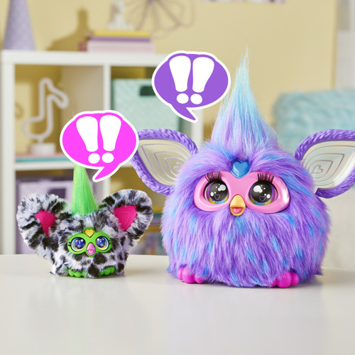 Furby Furblets Interaktywna maskotka Moo-Boo Krówka Hasbro G1779