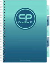 KOŁOZESZYT A4 100K KRATKA COOLPACK BLUE LAGOON