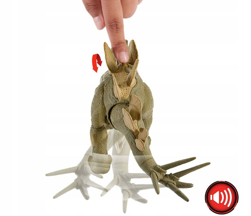 Jurassic World Epic Evolution Groźny Ryk Dinozaur Hesperosaurus dźwięk