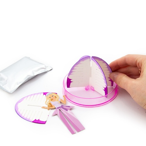 Magiczna Suknia Księżniczki Lilly zestaw kreatywny krystalizacja Kidea