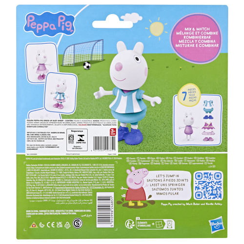 Świnka Peppa figurka Owca Suzy 15 cm do przebierania ubranka Hasbro G0330