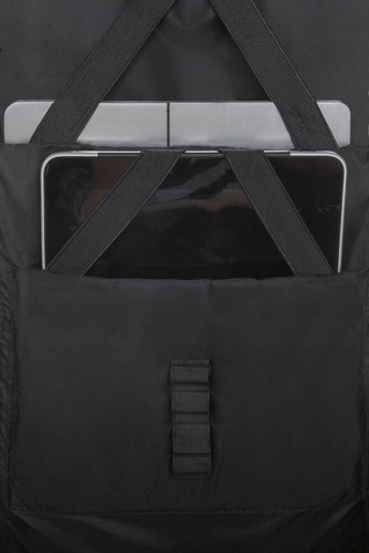 R-Bag Fort Plecak miejski na laptopa 13-15,6" z USB Black Z051