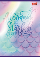 Zeszyt A4 linia podwójna dwukolorowa 32 kartki margines dziewczynki Unipap