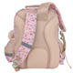 Plecak szkolny Cleo i Frank dla dziewczynki Kotek klasa 1-3 różowy beżowy