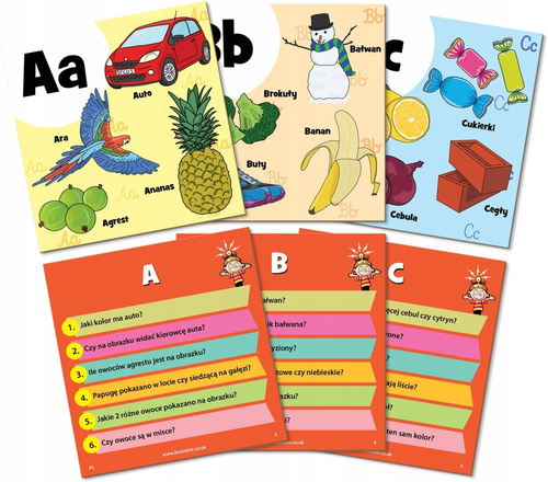 GRA BRAINBOX ABC WYZWANIE DLA MÓZGU REBEL 15182