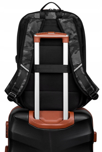R-Bag Kick Plecak miejski na laptopa 13-15,6" z USB Camo Z093
